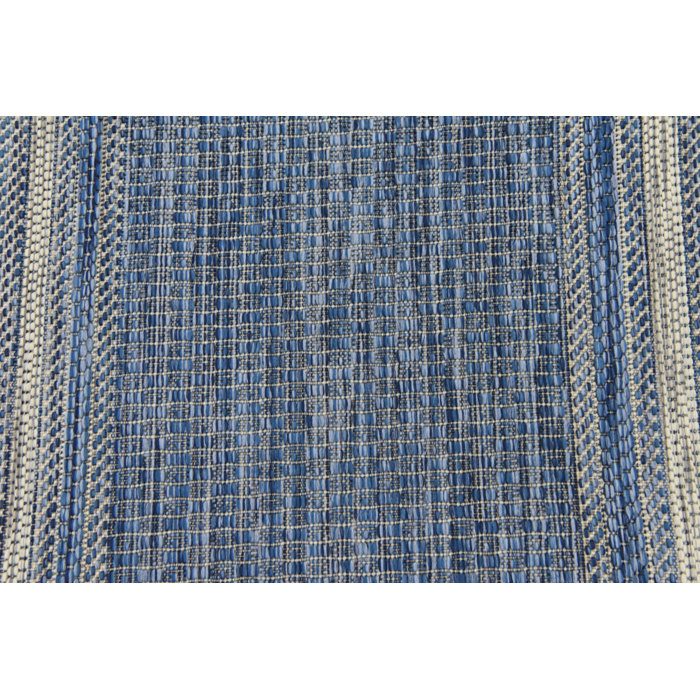 Sol 72 Outdoor™ Delmont Performance Blue Rug & Reviews Wayfair